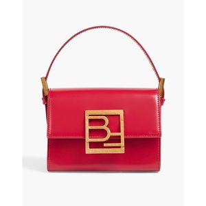 One left❤️‍🔥NWT BY FAR Fran Red Glossed Leather Tote Bag